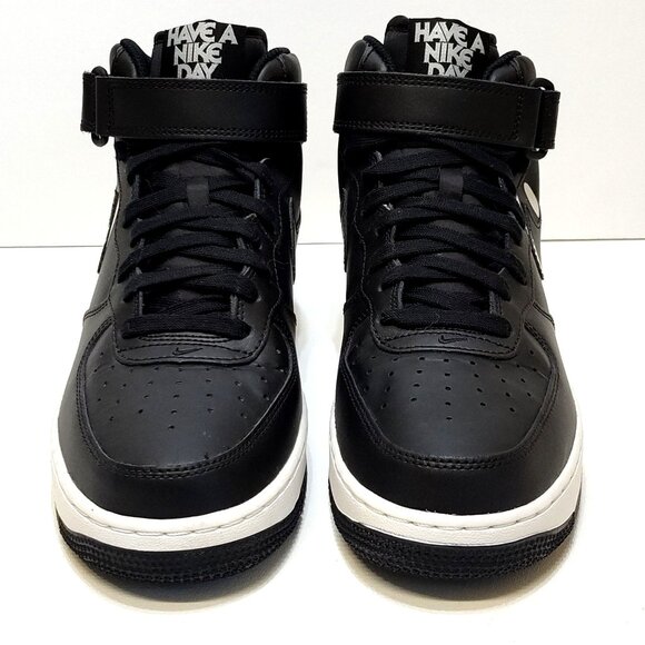 Nike Air Force 1 Mid Have A Nike Day Shoes Leather Uppers Padded Collar Mens 8.5 - Picture 3 of 13